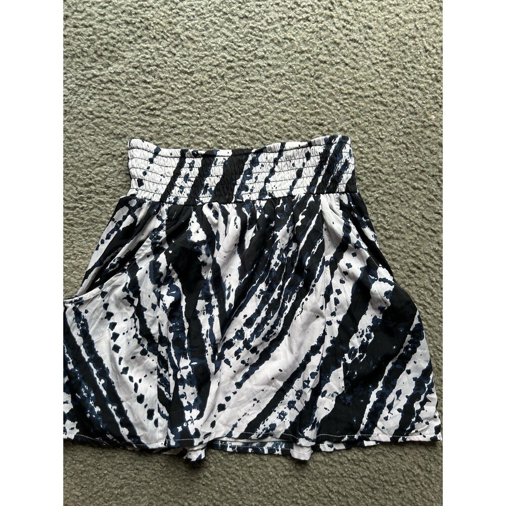 ELEMENT Brand Skater Skirt Skate Brand Vintage Y2K Black & White Sz M